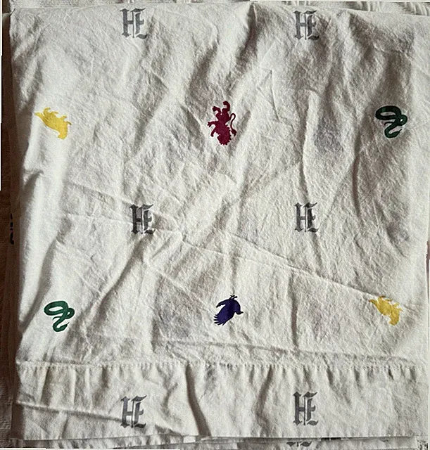 Harry Potter Wizarding World Queen Flat Sheet Saturday Park