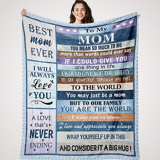 Mom Gifts - Mom Blanket 60"x 50"