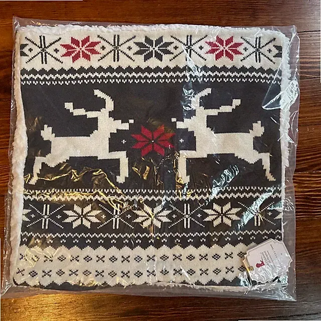 Pottery Barn Holiday Disney Christmas pillow sham deer gift party school kid ]