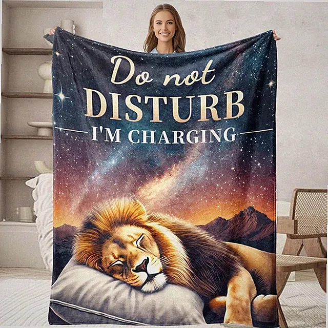 Throw Blanket Flannel Soft Cute Animal Home Room Decor 50"x60"