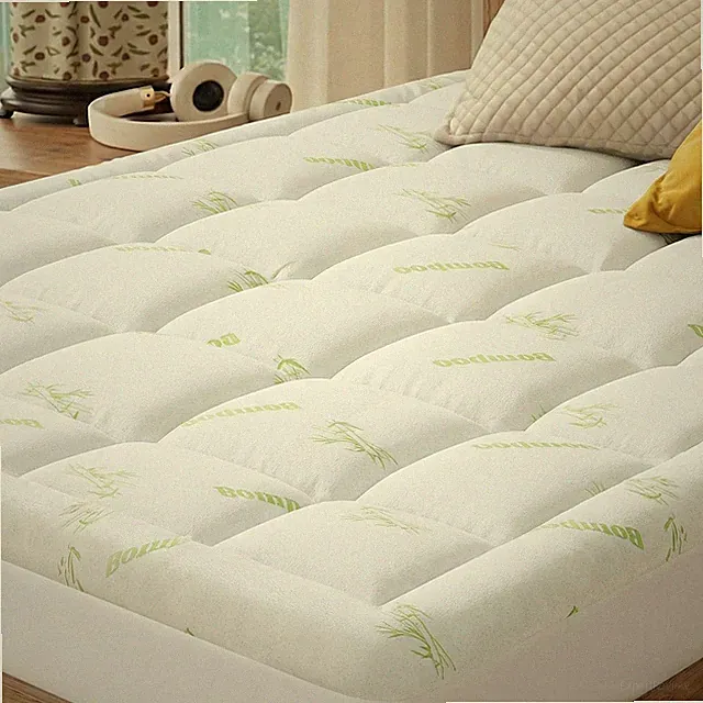 Twin Cooling Pillow Top Mattress Topper – Ultra-Soft Viscose Cover, Deep Pock...