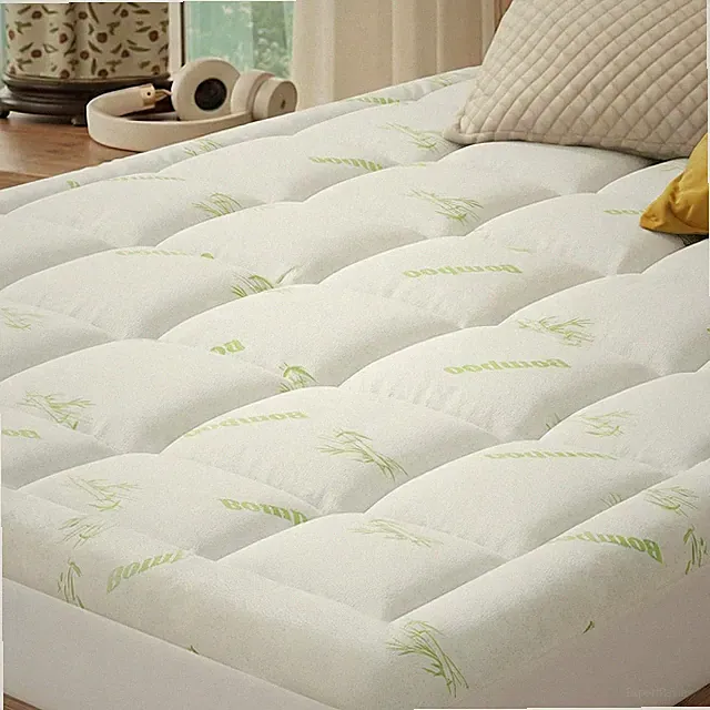 Twin XL Viscose Mattress Topper — Thick Pillow-Top, Cooling Breathable Cover,...